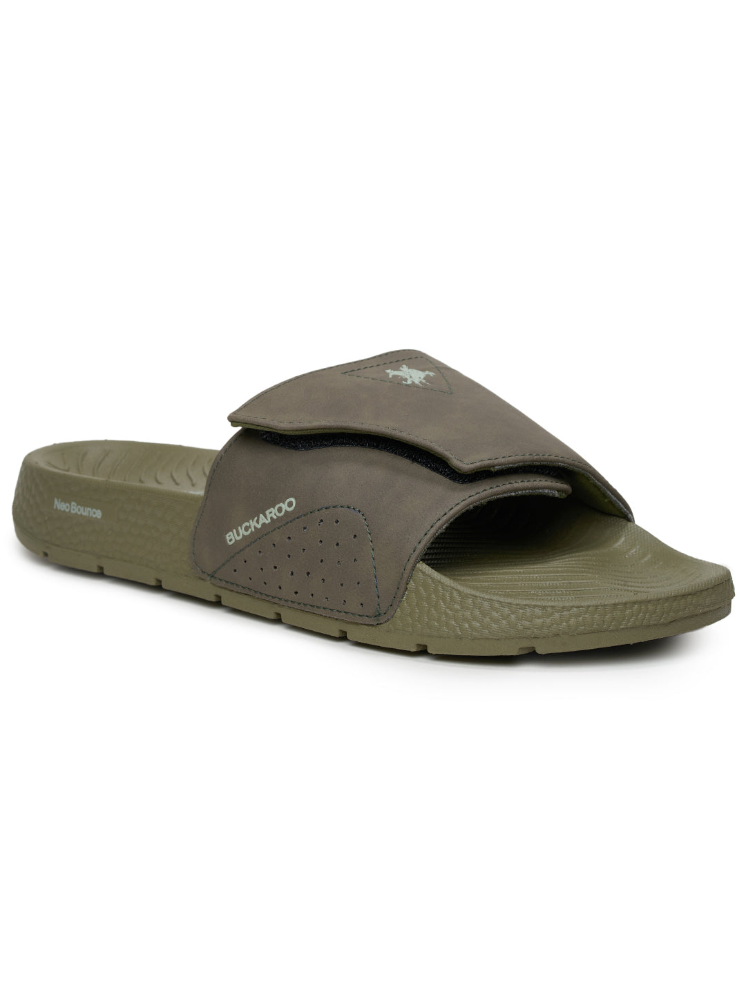 BUCKAROO Premium Vegan Casual Sliders for Men: KAIYO