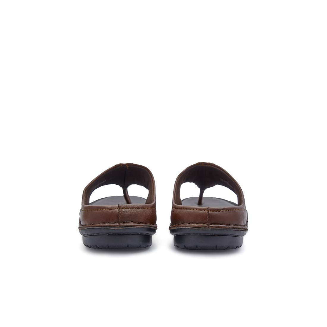 BUCKAROO Genuine Leather Casual Open Sandal for Men: MORRIS NX Brown