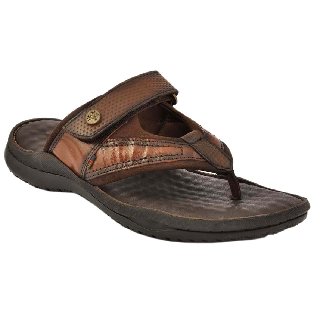 BUCKAROO Genuine Leather Casual Chappal for Men: ZENA