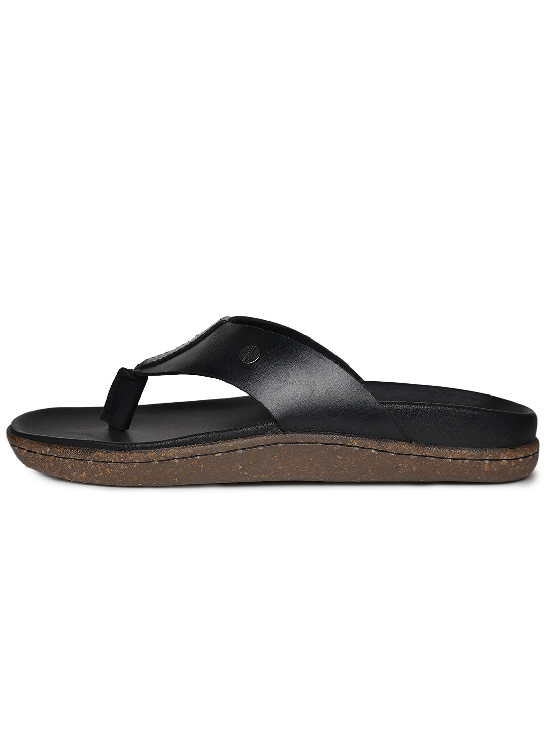 BUCKAROO Genuine Leather Casual Chappal for Men: LIFAN Brown 45 11