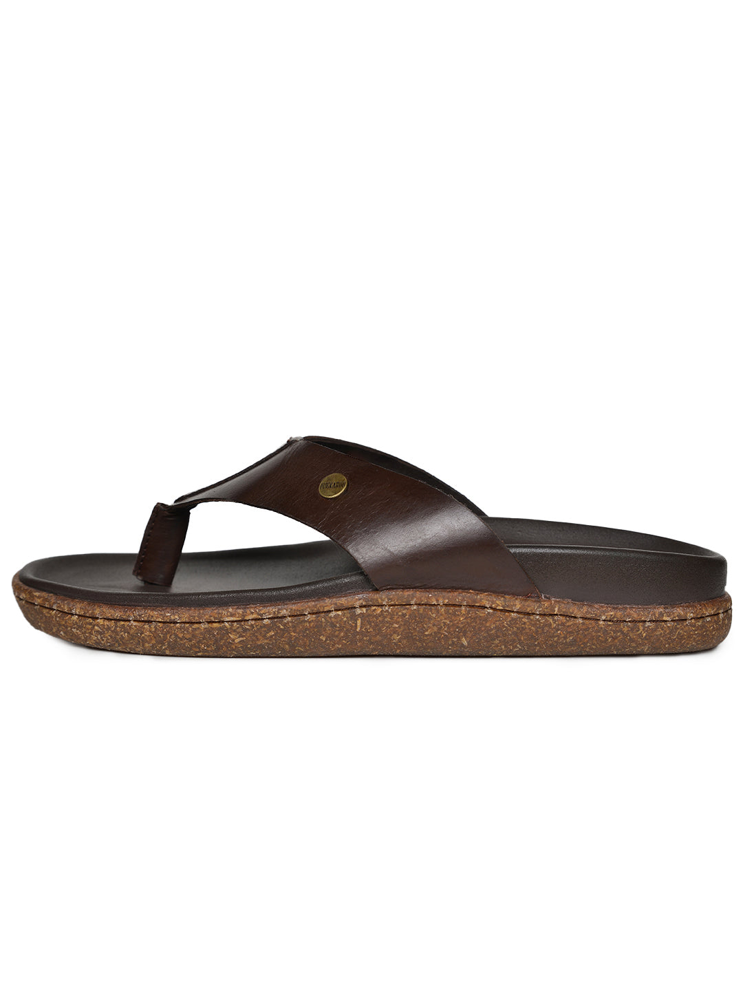 BUCKAROO Genuine Leather Casual Chappal for Men: LIFAN Brown 45 11