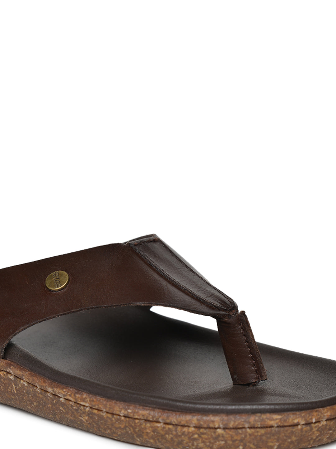 BUCKAROO Genuine Leather Casual Chappal for Men: LIFAN Brown 45 11