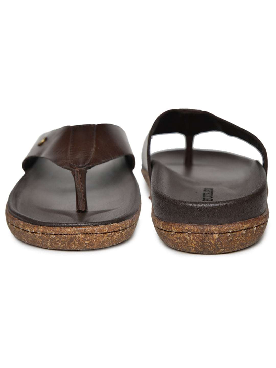 BUCKAROO Genuine Leather Casual Chappal for Men: LIFAN Brown 45 11