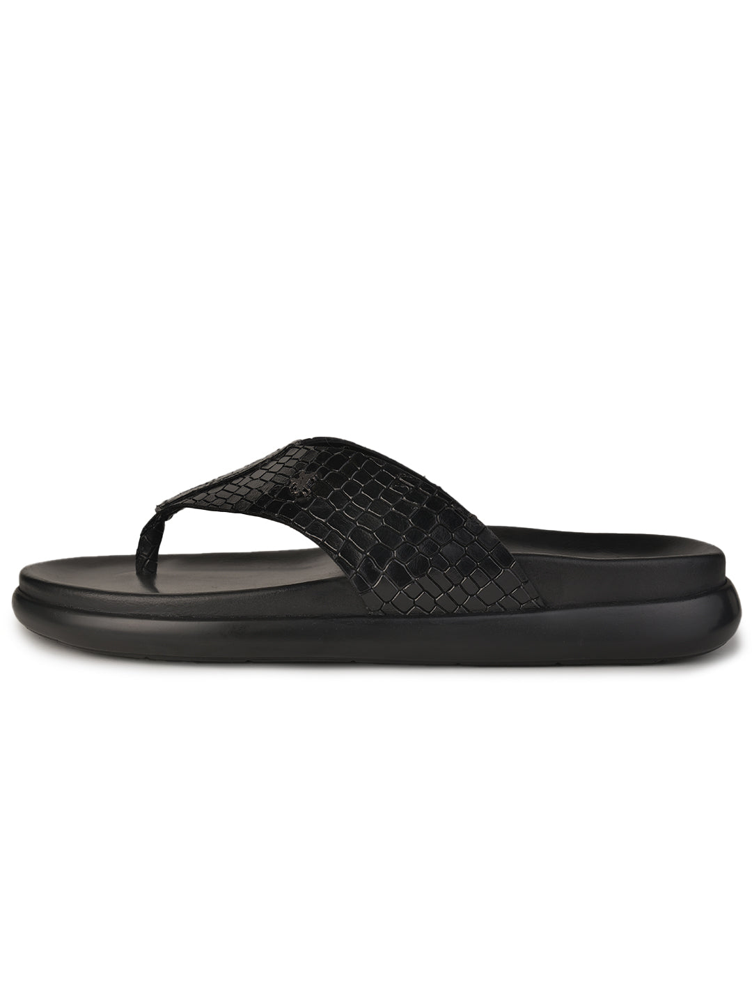 BUCKAROO Genuine Leather Casual Chappal for Men: RON Tan 45 11