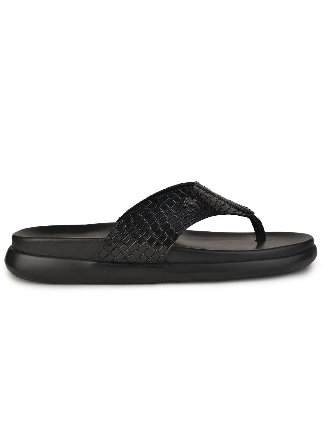BUCKAROO Genuine Leather Casual Chappal for Men: RON Tan 45 11