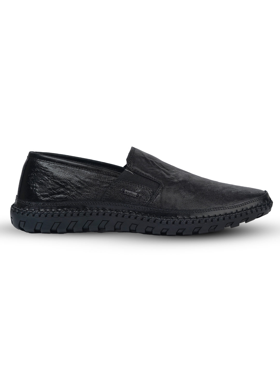 BUCKAROO Genuine Leather Casual Slip-On Shoes for Men | Mens Without Lace Shoes: NARDO