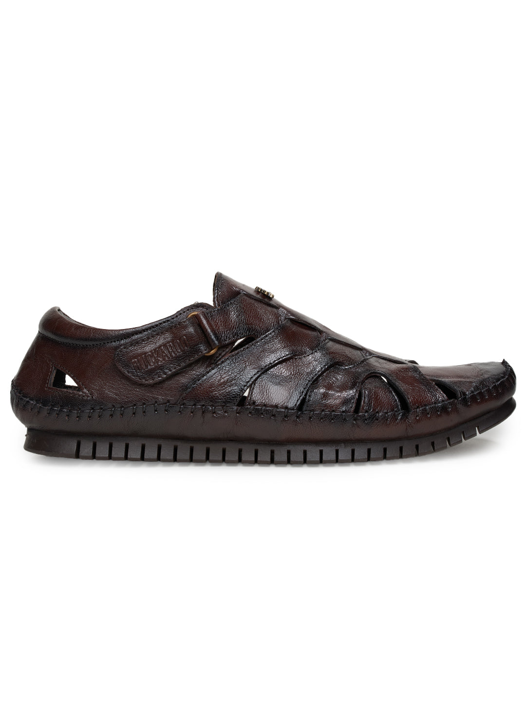 BUCKAROO Genuine Leather Casual Closed Sandal for Men: MORAL