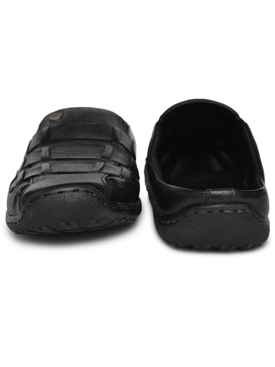 BUCKAROO Genuine Leather Casual Closed Sandal for Men: LENEN
