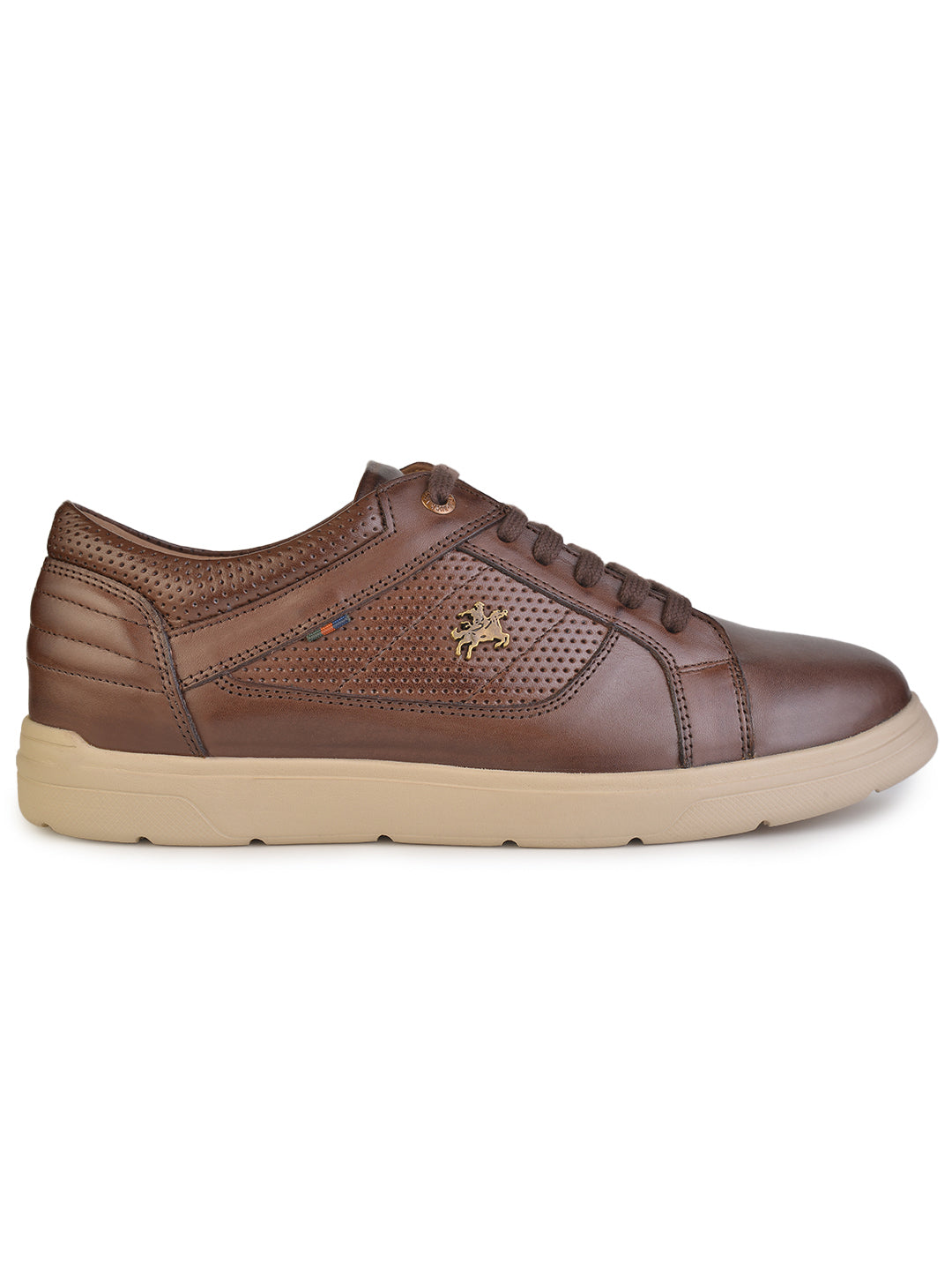 BUCKAROO Genuine Leather Casual Shoes for Men | Mens Lace up Shoe: ADDY
