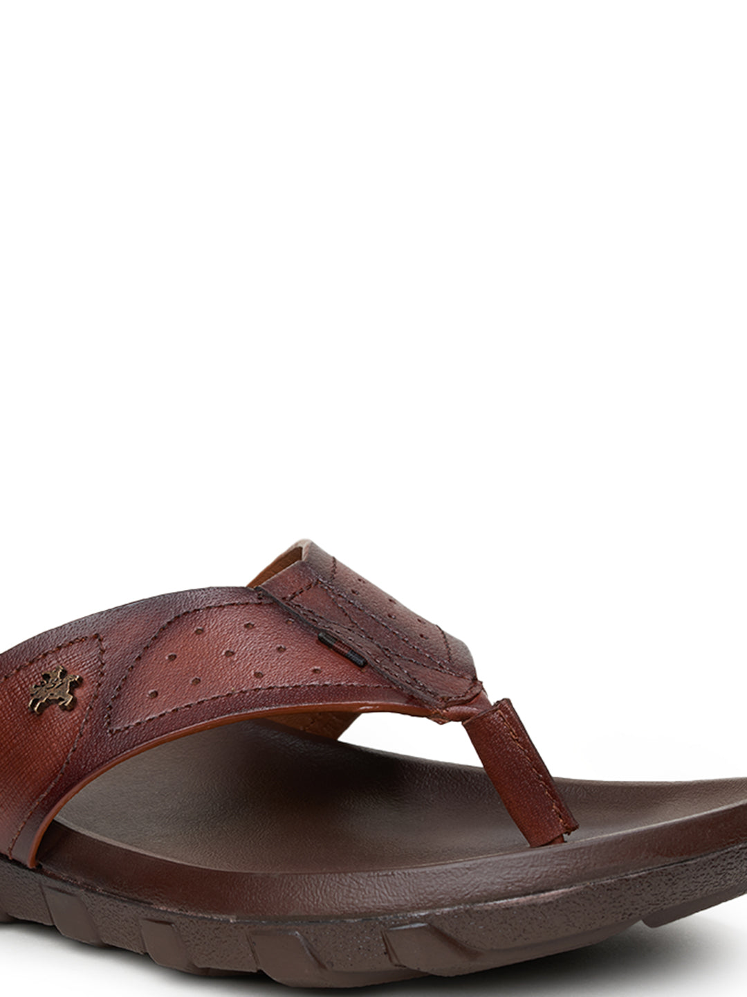 BUCKAROO Genuine Leather Casual Chappal for Men: ONYX