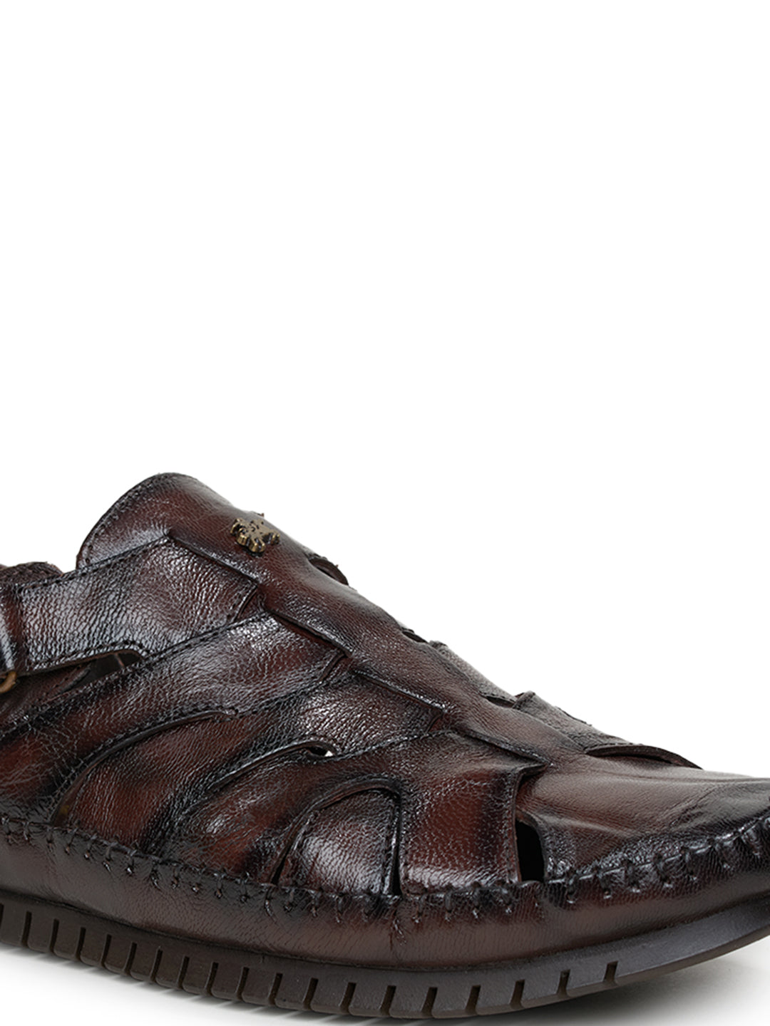 BUCKAROO Genuine Leather Casual Closed Sandal for Men: MORAL