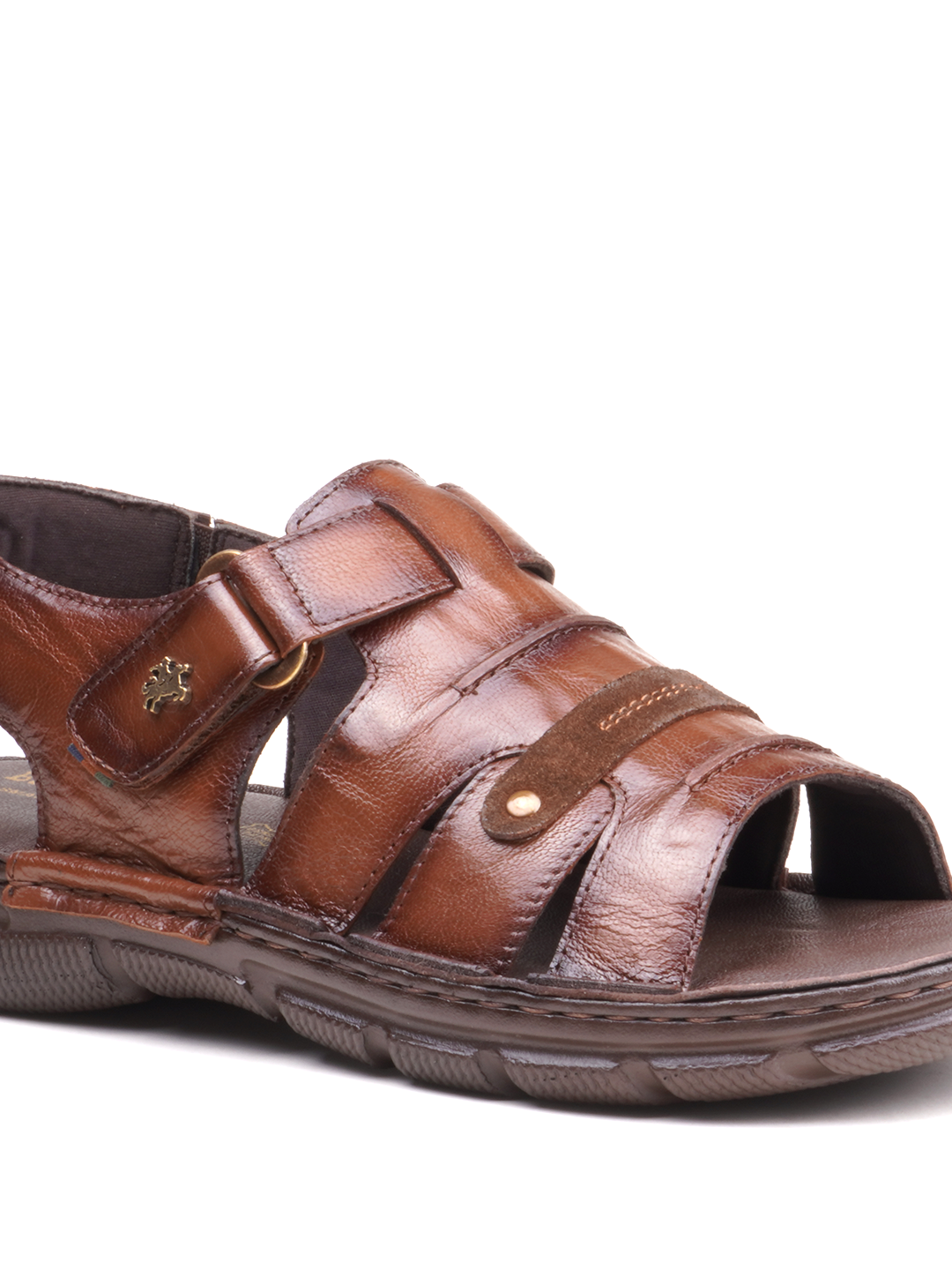 BUCKAROO Genuine Leather Casual Closed Sandal for Men: SENDERO