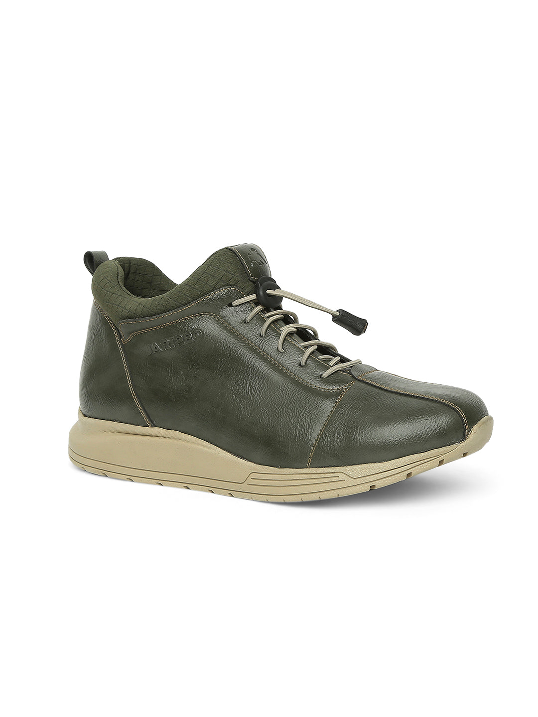 Jaripeo Vegan Leather Casual Boots for Men: ZEKI