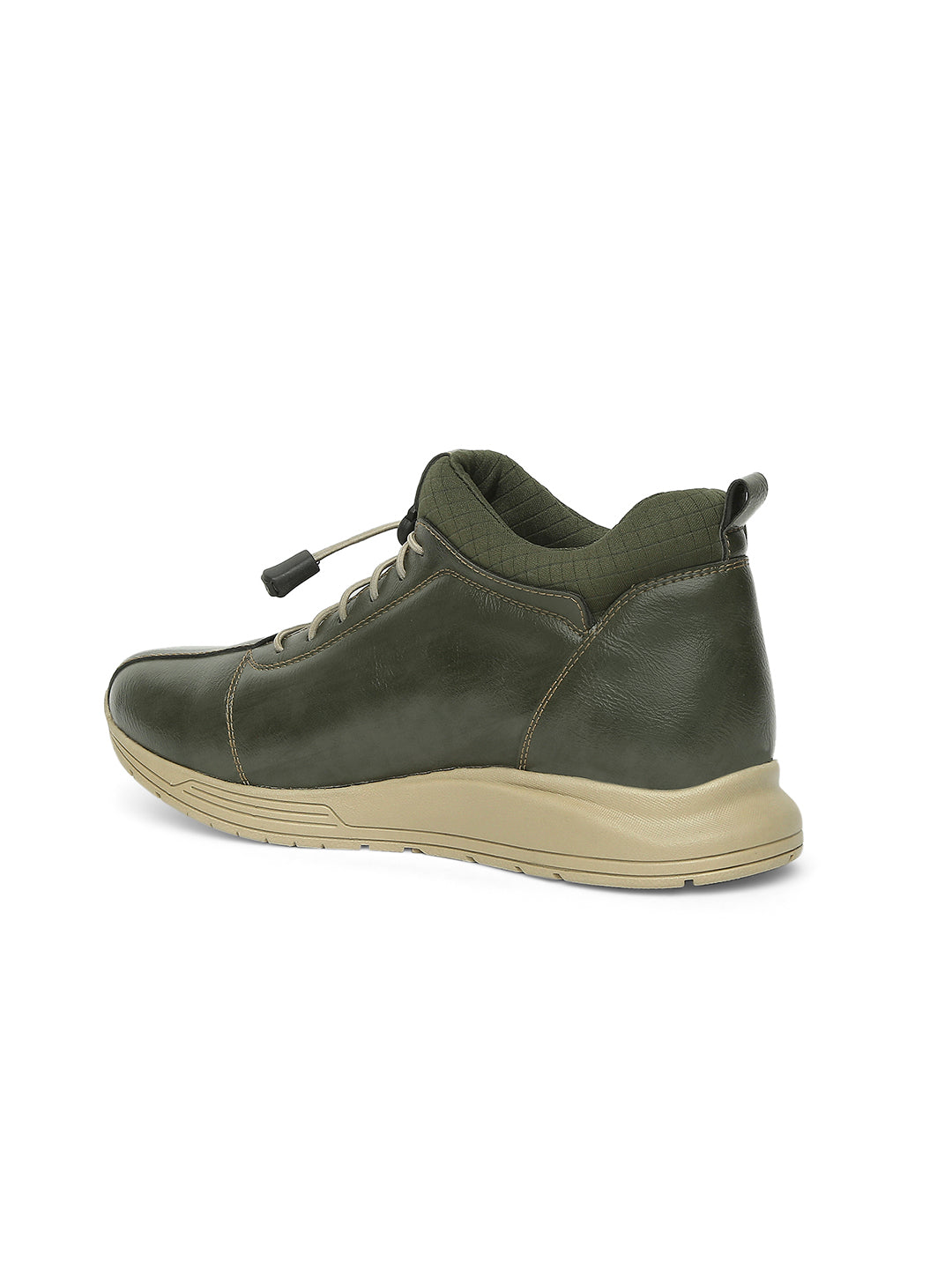 Jaripeo Vegan Leather Casual Boots for Men: ZEKI