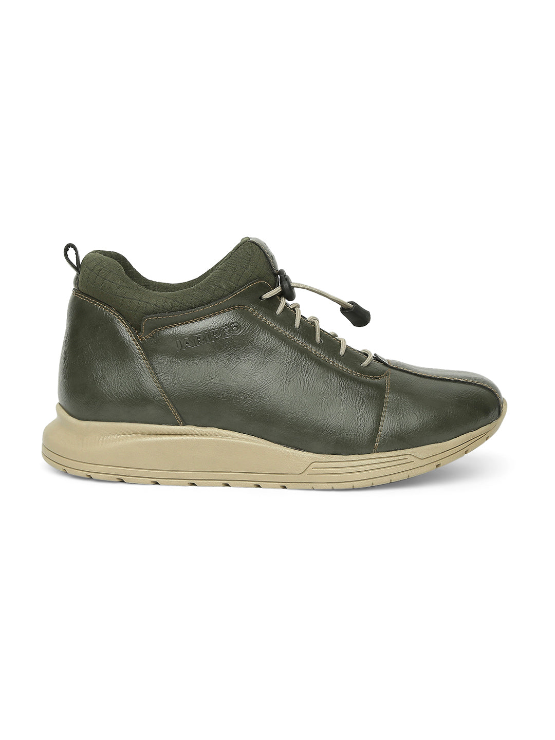 Jaripeo Vegan Leather Casual Boots for Men: ZEKI