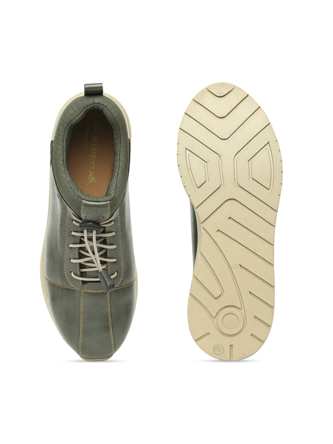 Jaripeo Vegan Leather Casual Boots for Men: ZEKI