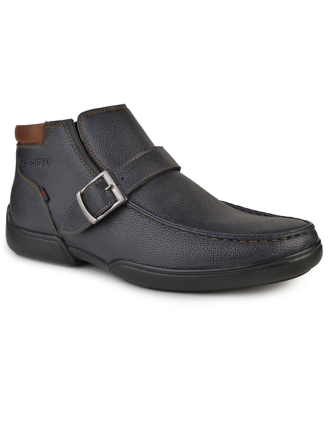 Jaripeo Vegan Leather Casual Boots for Men: HASTING