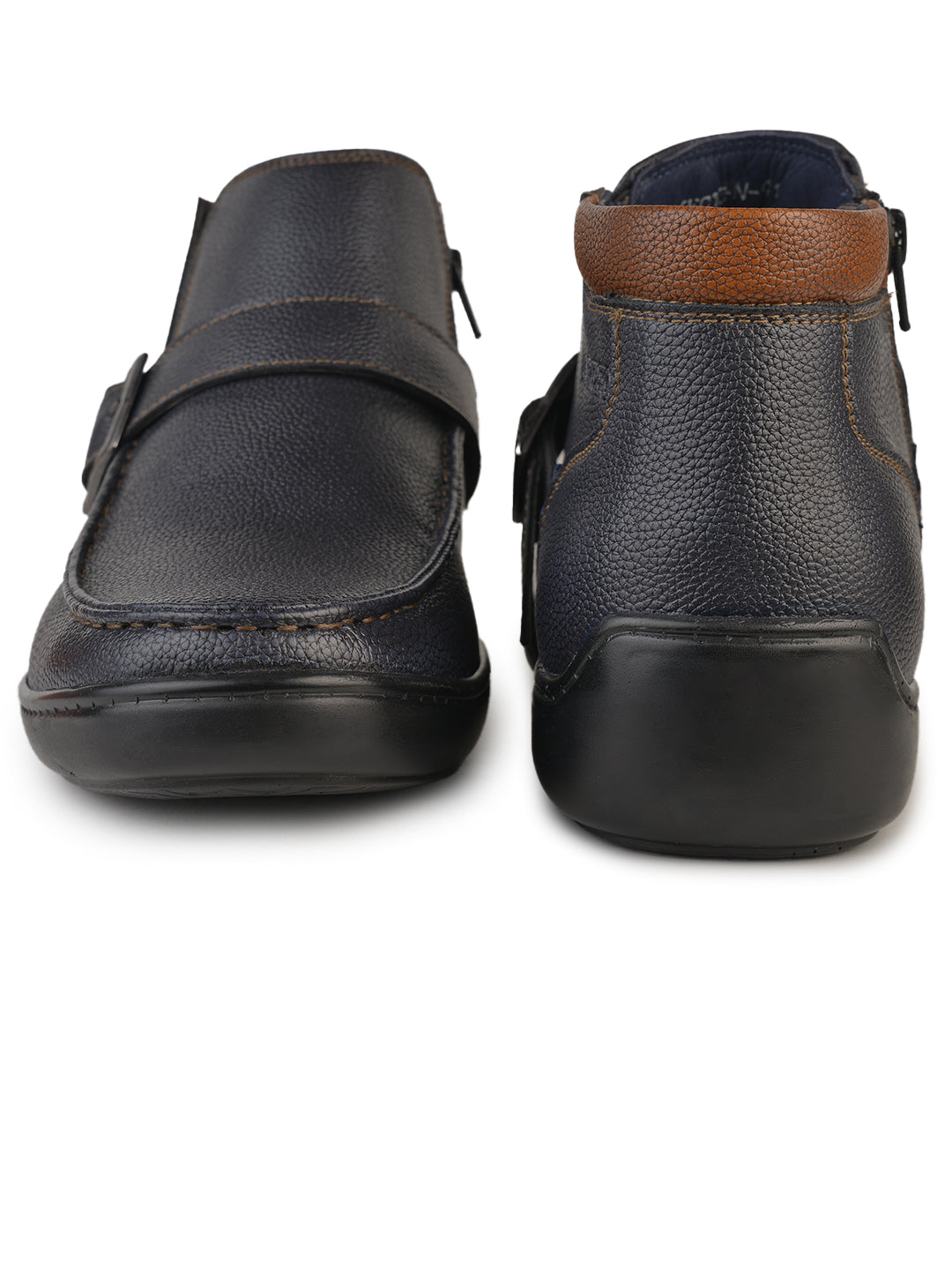 Jaripeo Vegan Leather Casual Boots for Men: HASTING