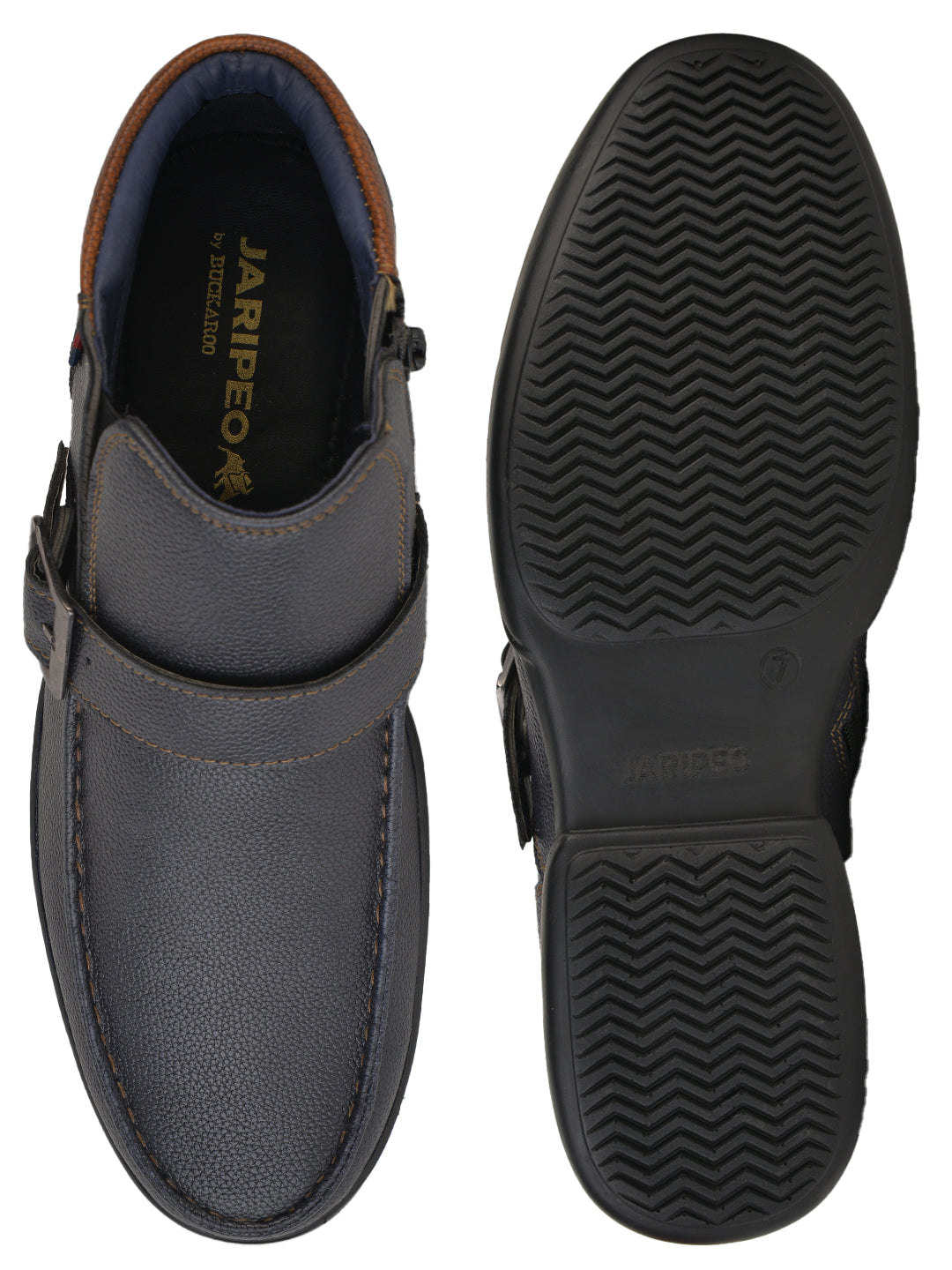 Jaripeo Vegan Leather Casual Boots for Men: HASTING