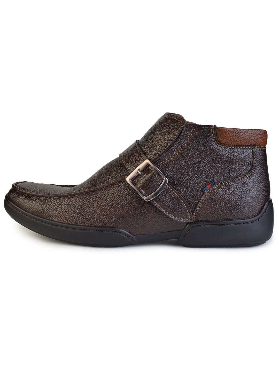 Jaripeo Vegan Leather Casual Boots for Men: HASTING