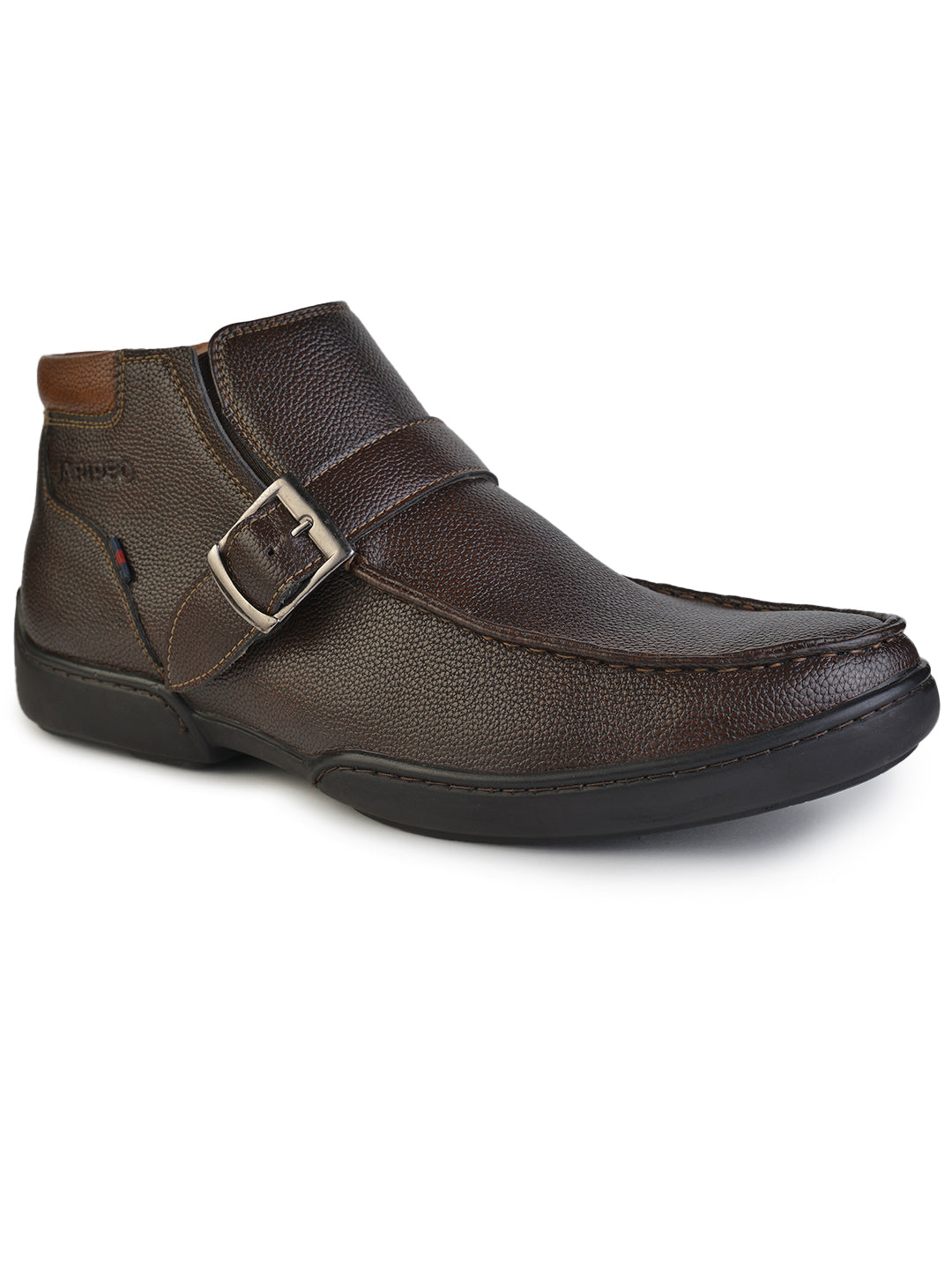 Jaripeo Vegan Leather Casual Boots for Men: HASTING
