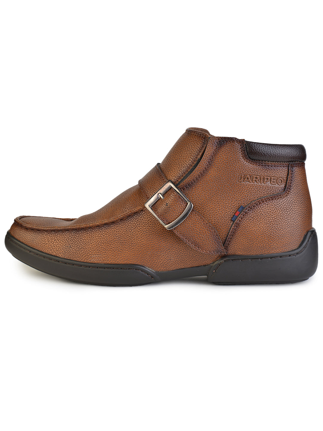 Jaripeo Vegan Leather Casual Boots for Men: HASTING