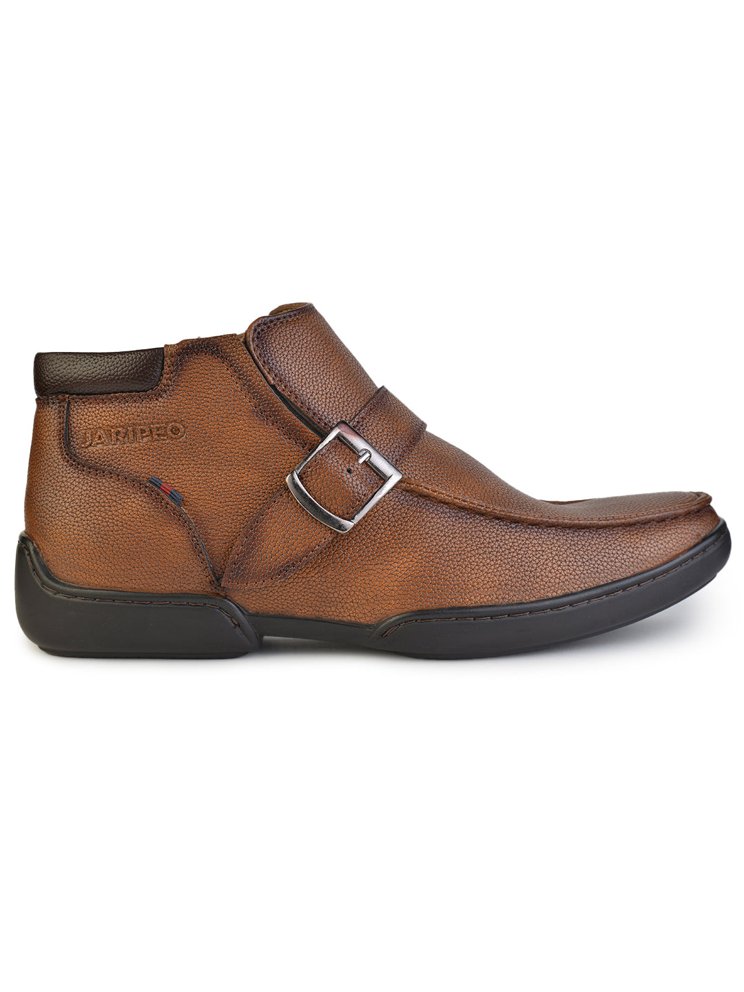 Jaripeo Vegan Leather Casual Boots for Men: HASTING