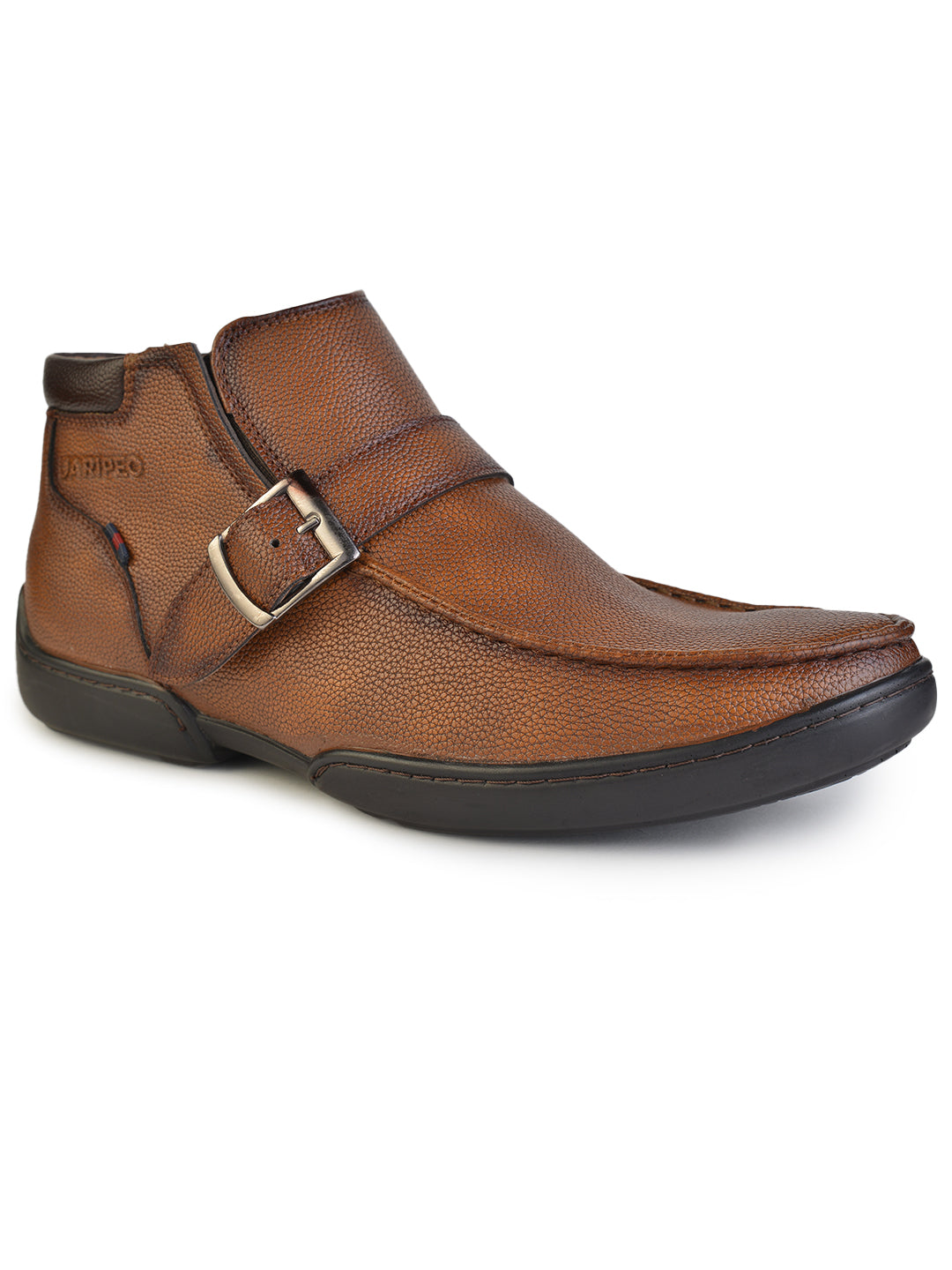 Jaripeo Vegan Leather Casual Boots for Men: HASTING
