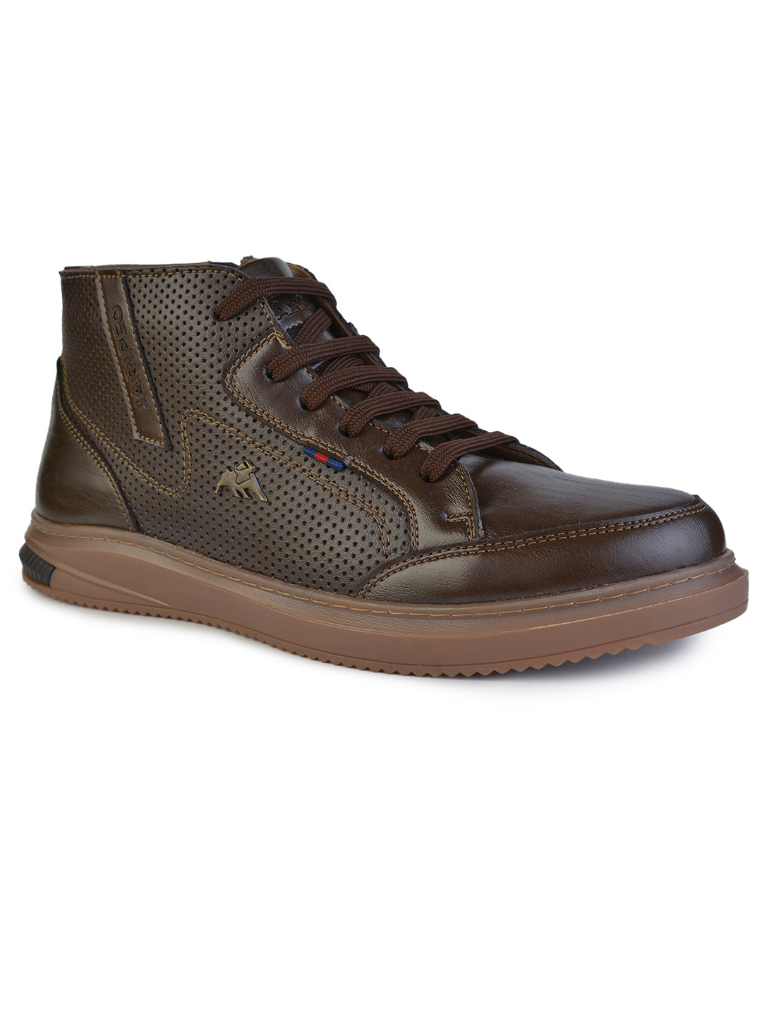 Jaripeo Vegan Leather Casual Boots for Men: PEFEN 45 11