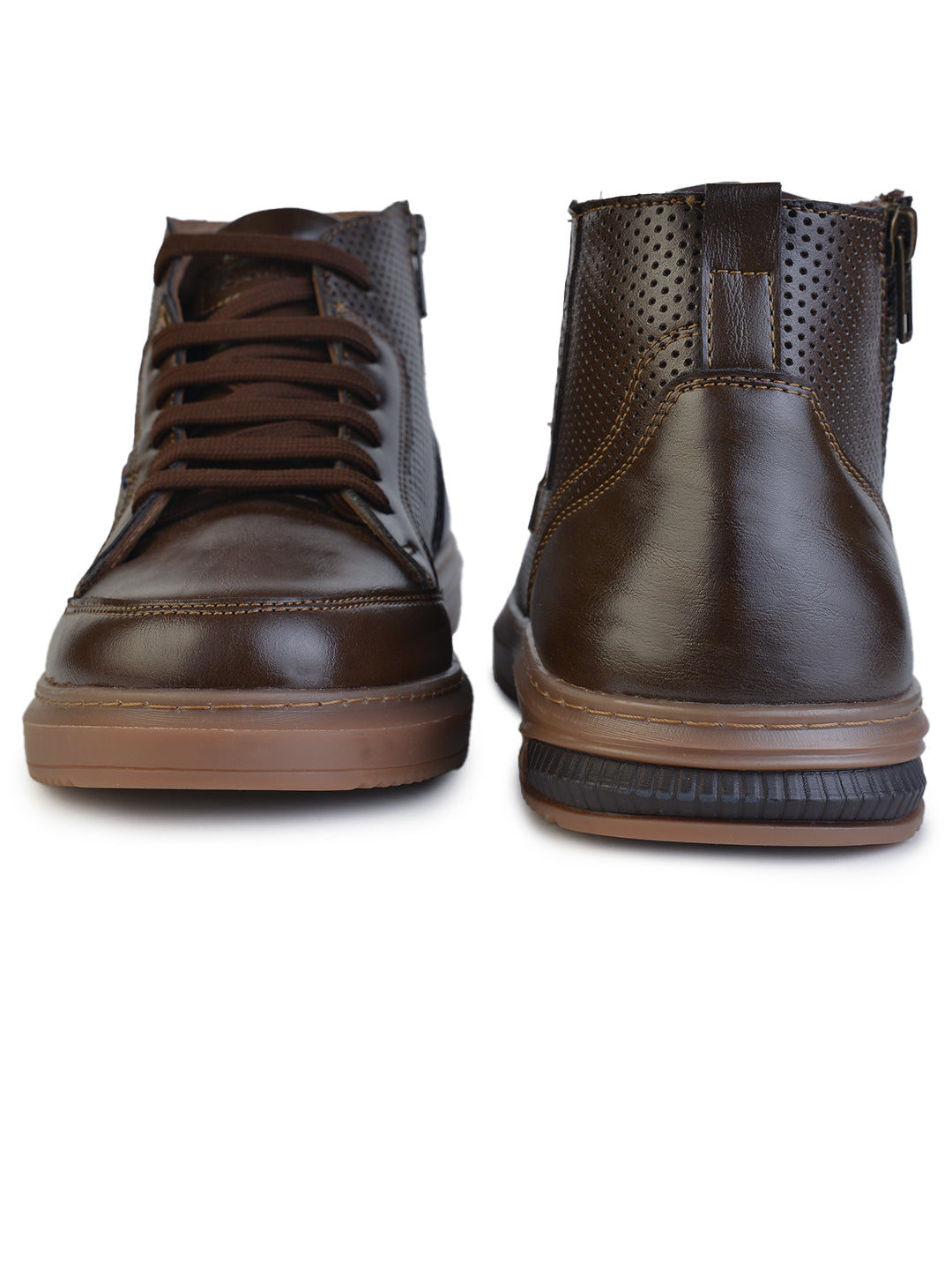 Jaripeo Vegan Leather Casual Boots for Men: PEFEN 45 11