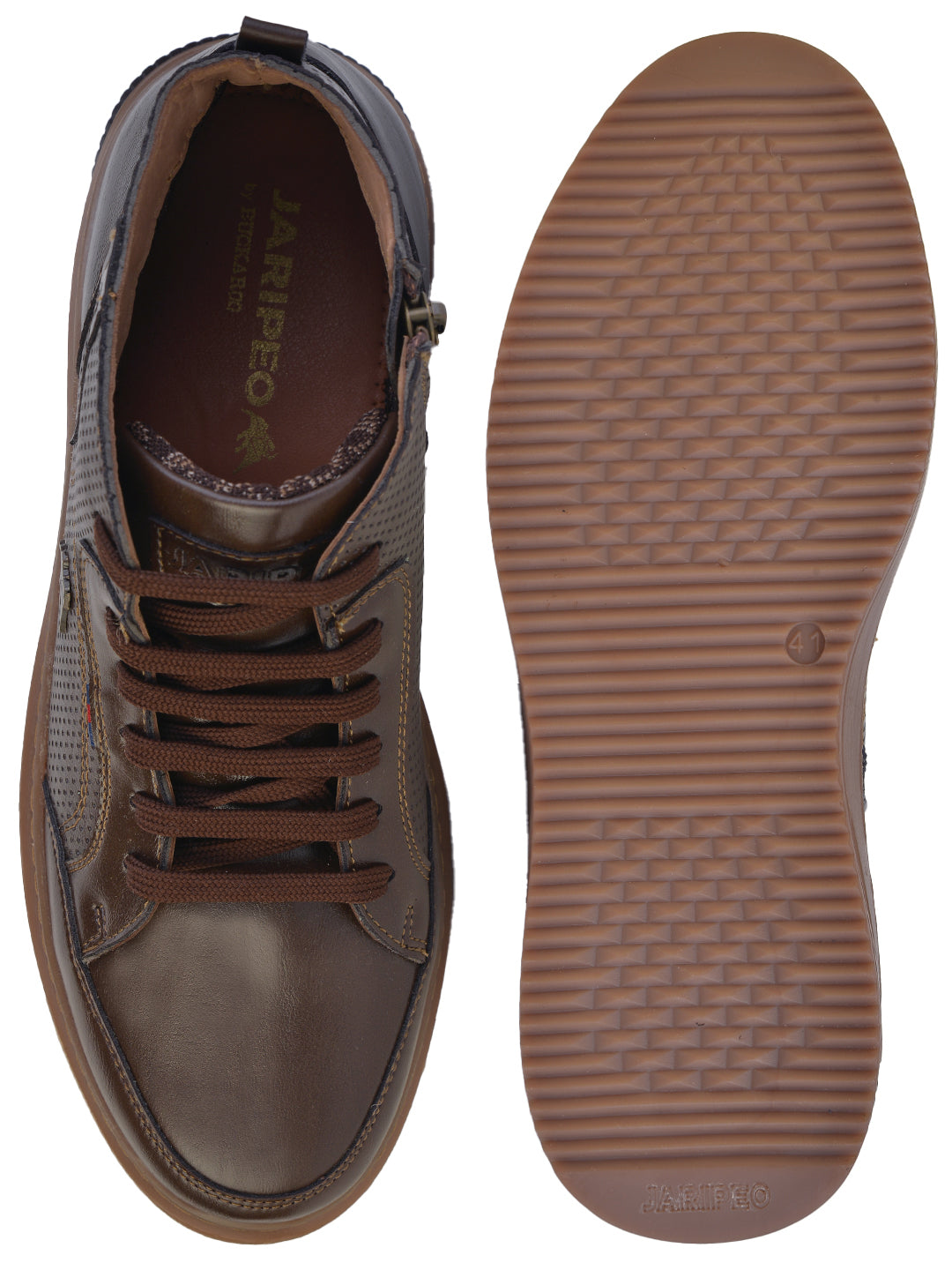 Jaripeo Vegan Leather Casual Boots for Men: PEFEN 45 11