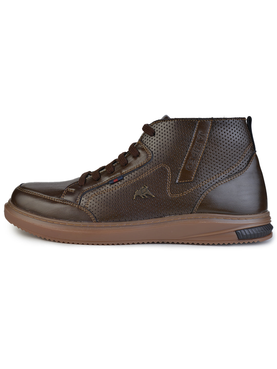 Jaripeo Vegan Leather Casual Boots for Men: PEFEN 45 11