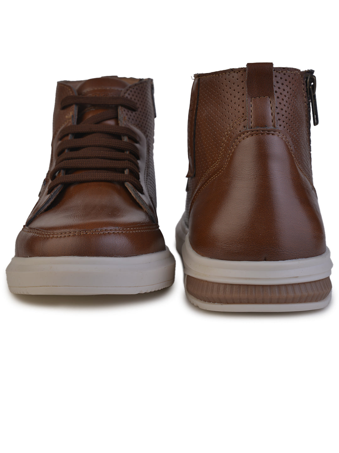 Jaripeo Vegan Leather Casual Boots for Men: PEFEN 45 11