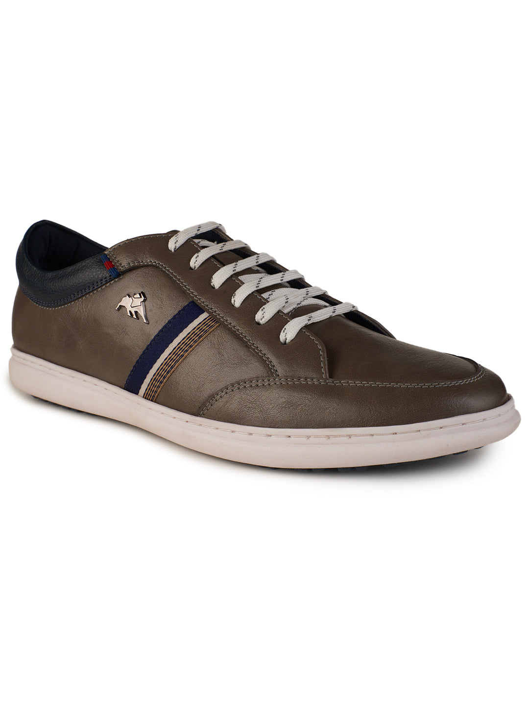 Jaripeo Vegan Leather Casual Shoes for Men: HARALD Brown 45 11