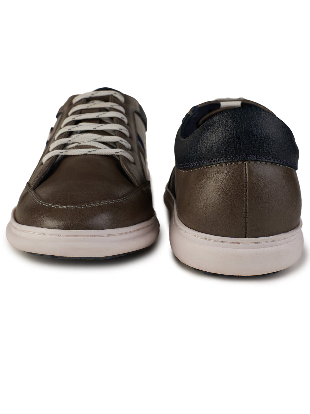 Jaripeo Vegan Leather Casual Shoes for Men: HARALD Brown 45 11