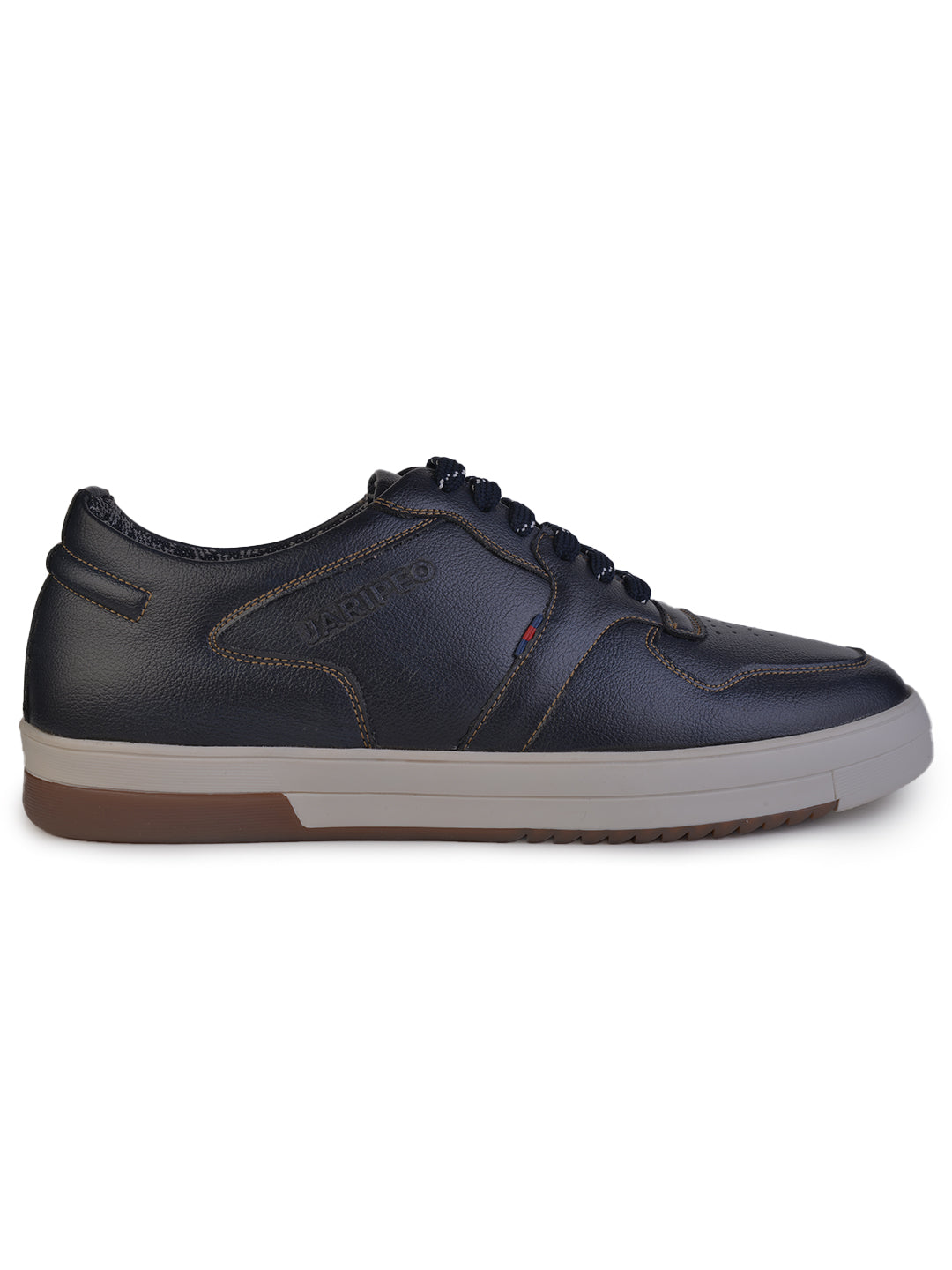 Jaripeo Vegan Leather Casual Shoes for Men: BENT Blue 45 11
