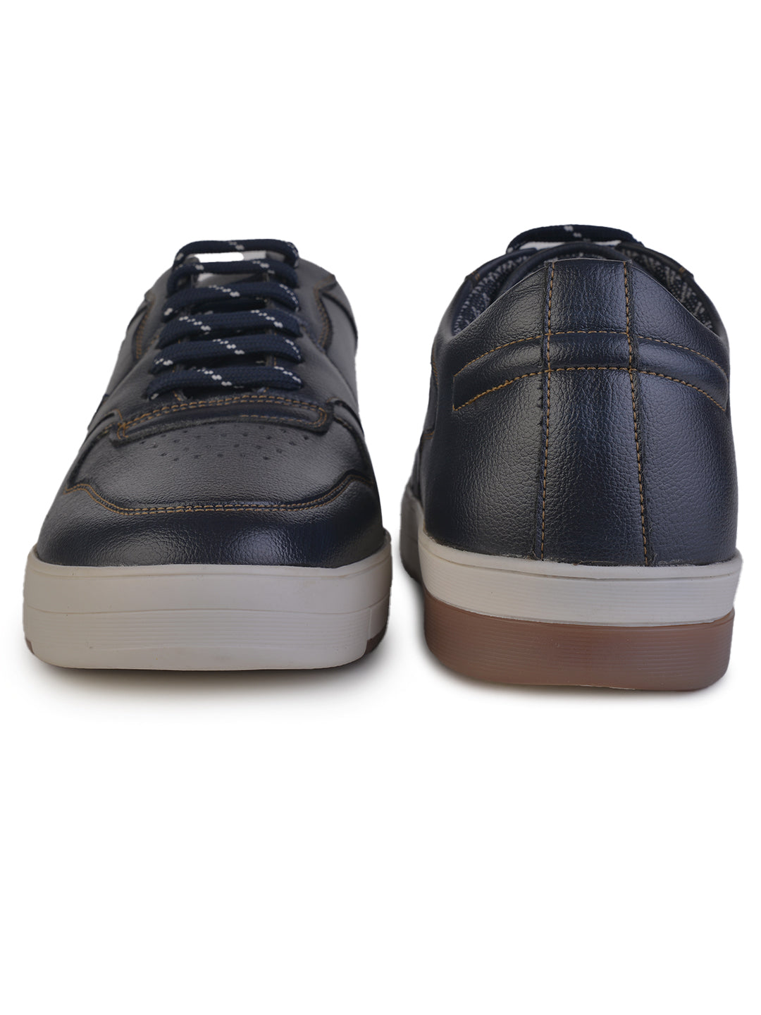 Jaripeo Vegan Leather Casual Shoes for Men: BENT Blue 45 11