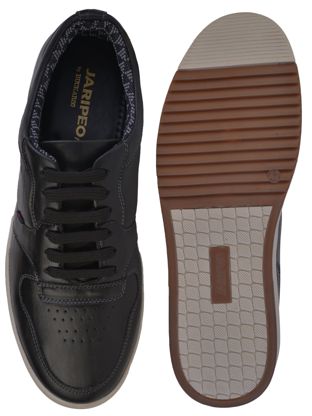 Jaripeo Vegan Leather Casual Shoes for Men: BENT