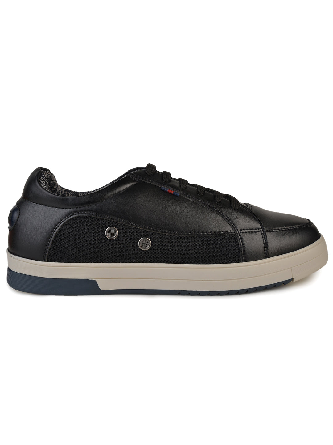 Jaripeo Vegan Leather Casual Shoes for Men: CORZEN Black 45 11