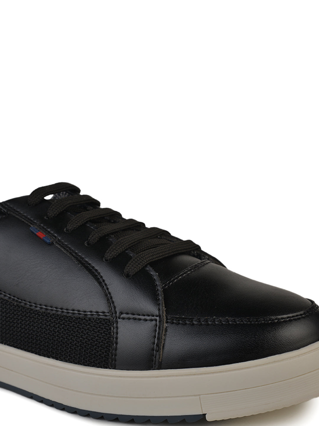 Jaripeo Vegan Leather Casual Shoes for Men: CORZEN Black 45 11