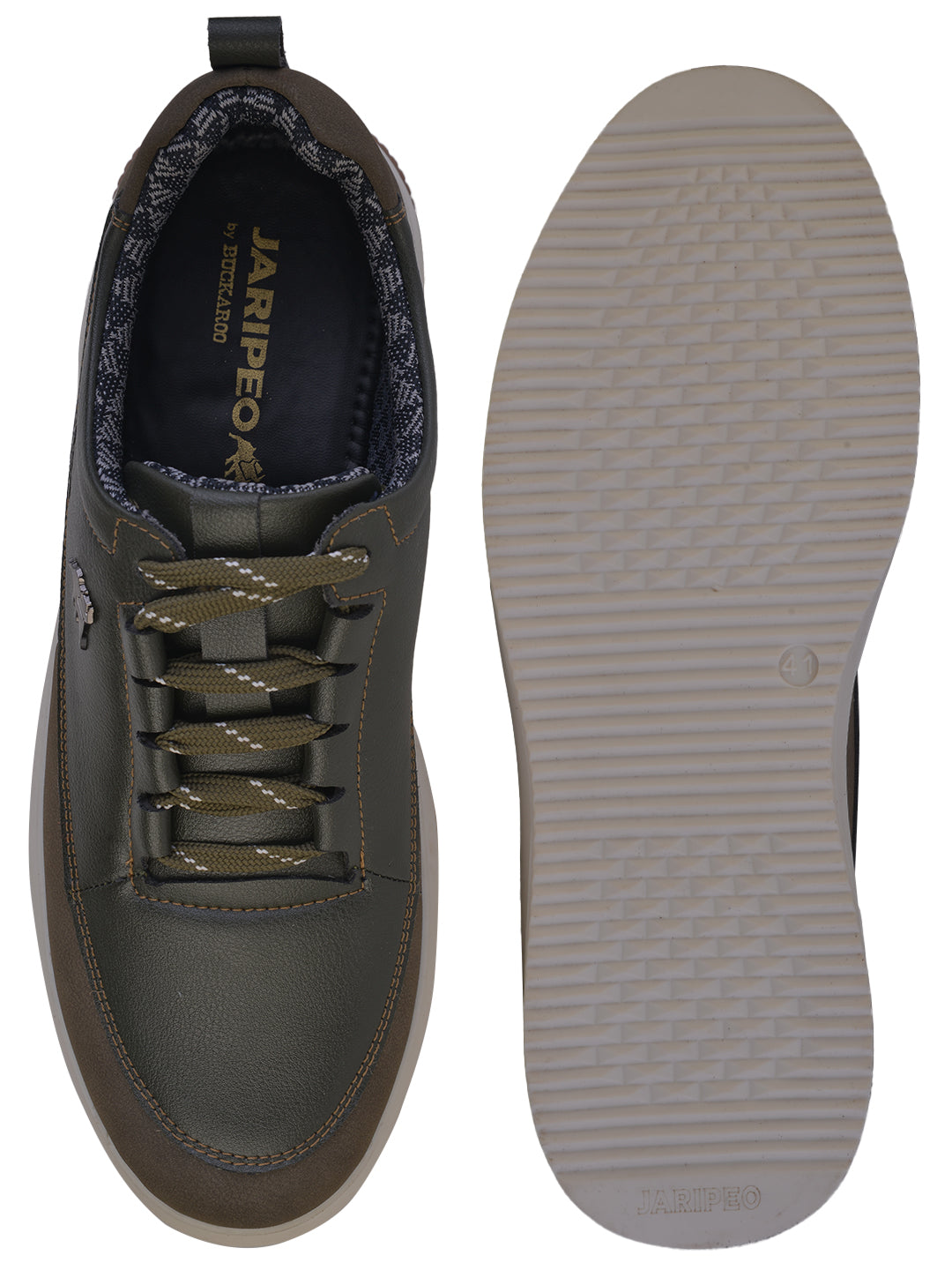 Jaripeo Vegan Leather Casual Shoes for Men: CINCO