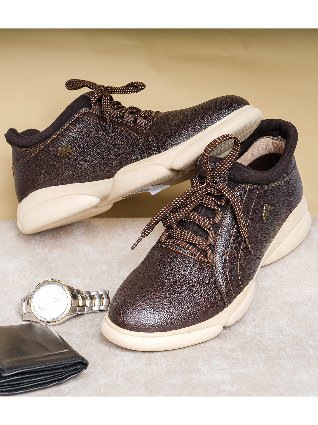 Jaripeo Vegan Leather Casual Shoes for Men: ARNEL 45 11