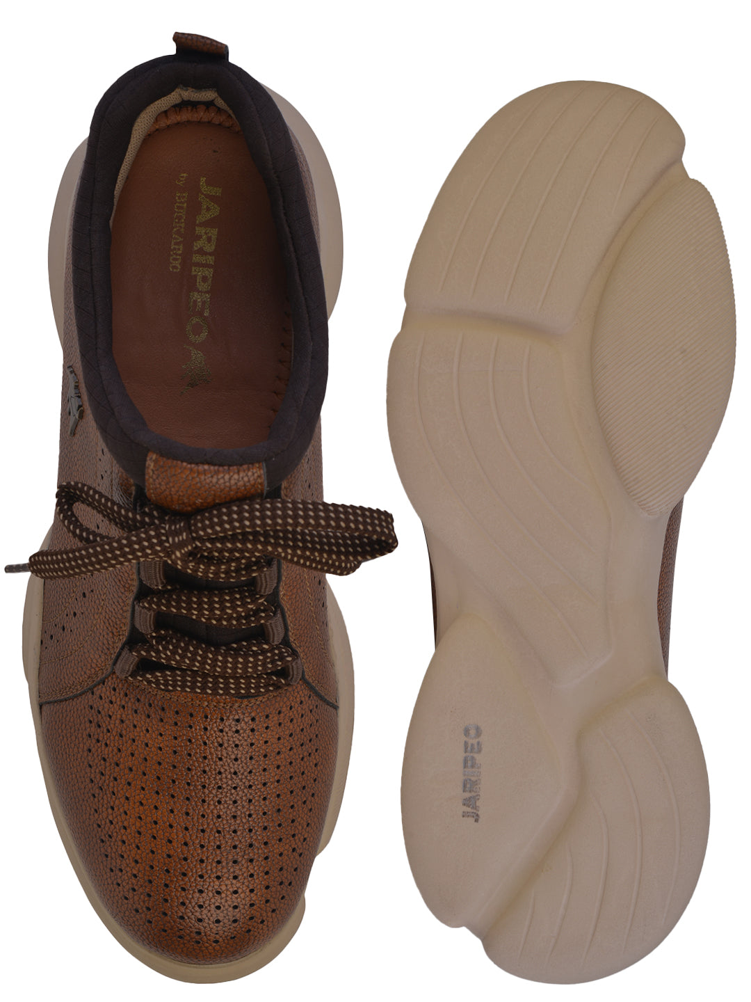 Jaripeo Vegan Leather Casual Shoes for Men: ARNEL