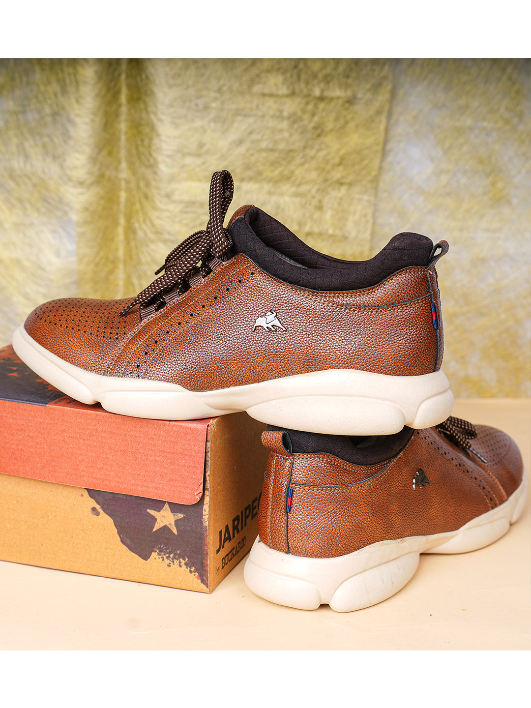 Jaripeo Vegan Leather Casual Shoes for Men: ARNEL 45 11