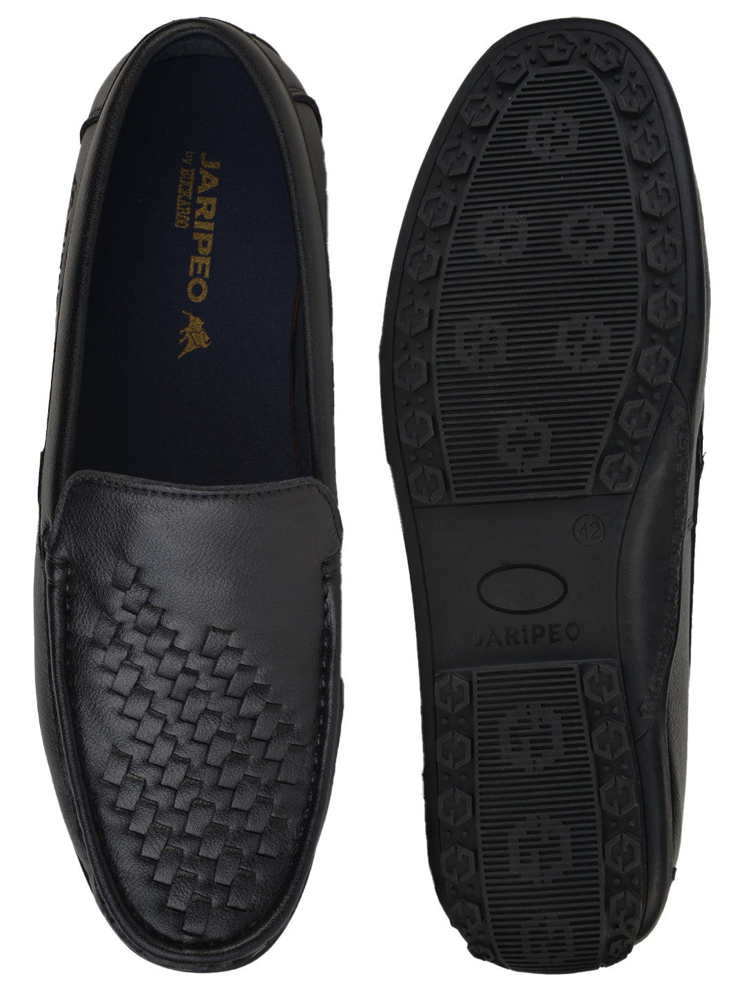 Jaripeo Vegan Leather Casual Loafer for Men: HAMEL Tan 45 11