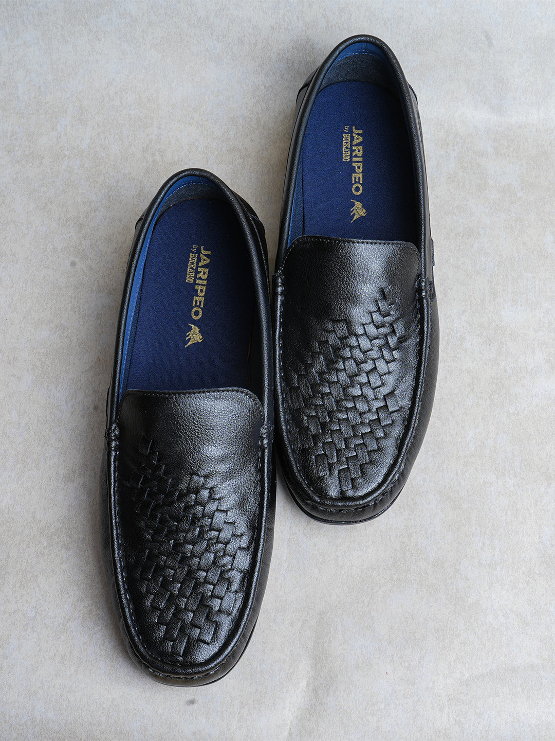 Jaripeo Vegan Leather Casual Loafer for Men: HAMEL Tan 45 11