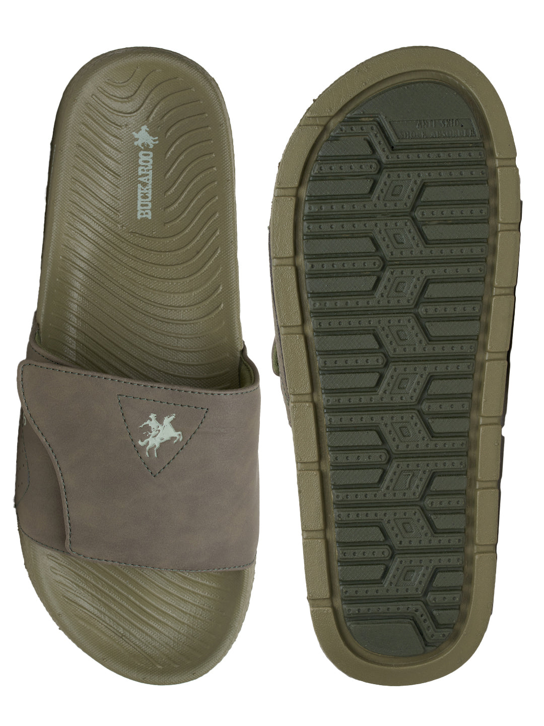 BUCKAROO Premium Vegan Casual Sliders for Men: KAIYO