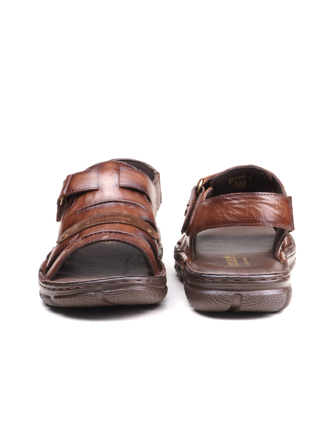 BUCKAROO Genuine Leather Casual Closed Sandal for Men: SENDERO