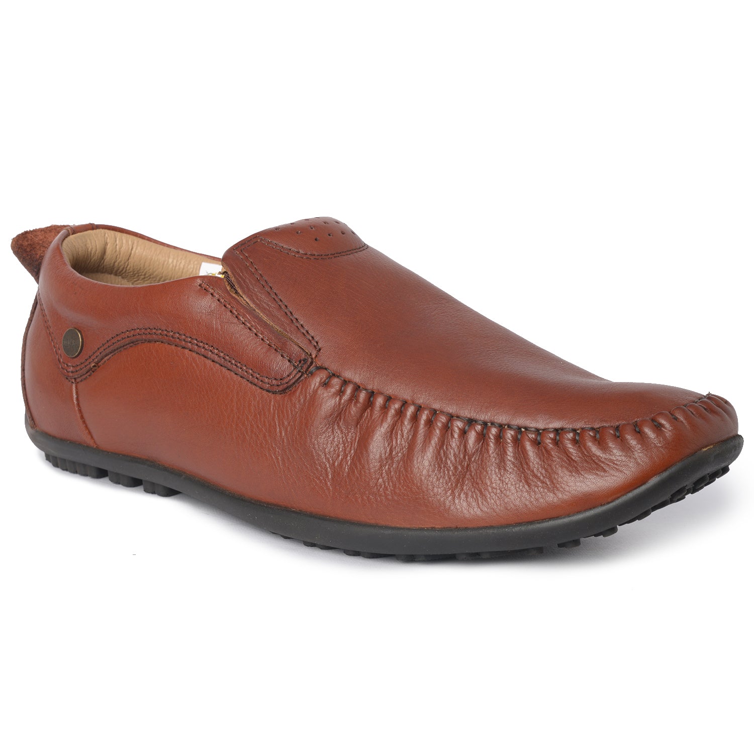 BUCKAROO Genuine Leather Casual Loafer for Men | Mens Slip on Shoes: NEW NEWTON