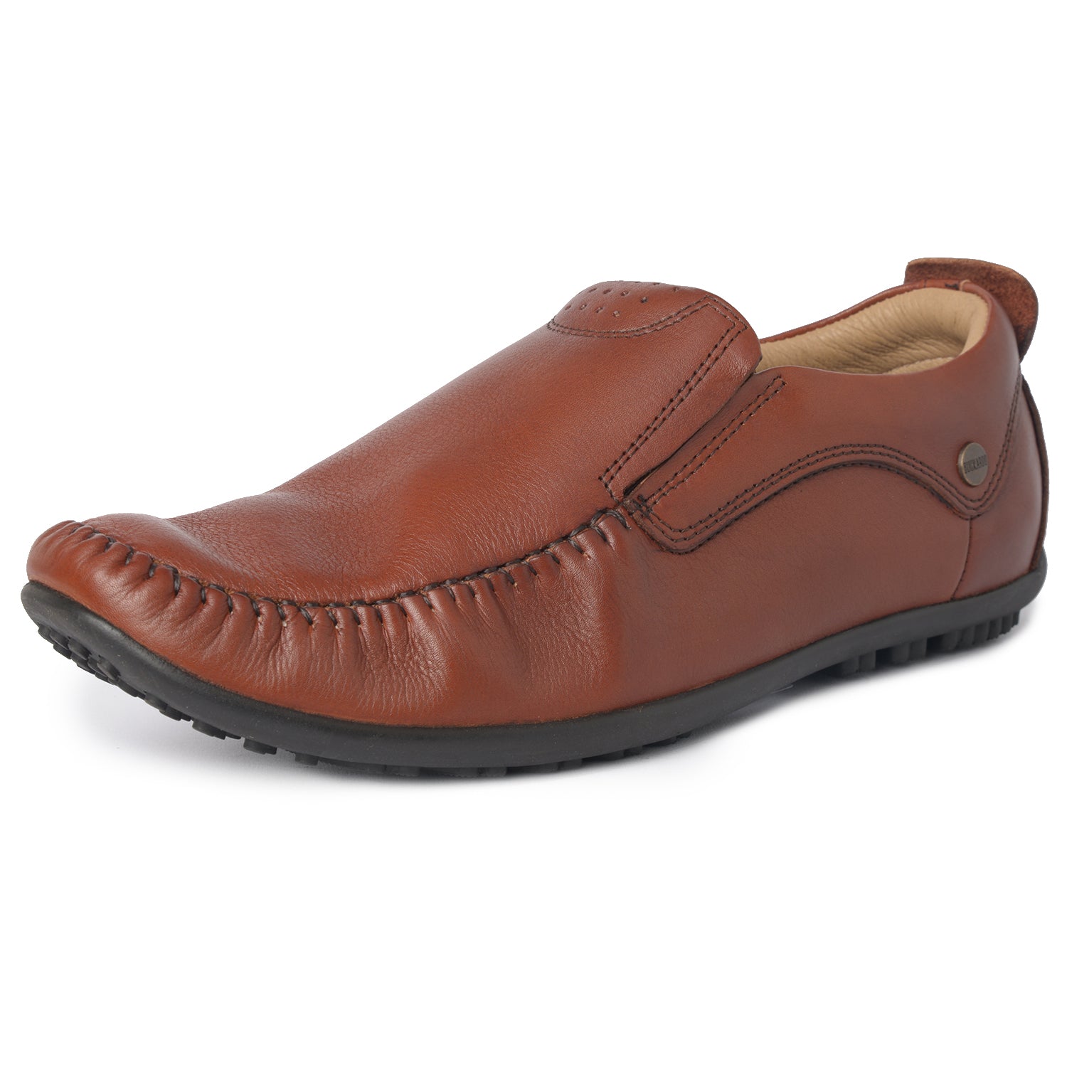 BUCKAROO Genuine Leather Casual Loafer for Men | Mens Slip on Shoes: NEW NEWTON
